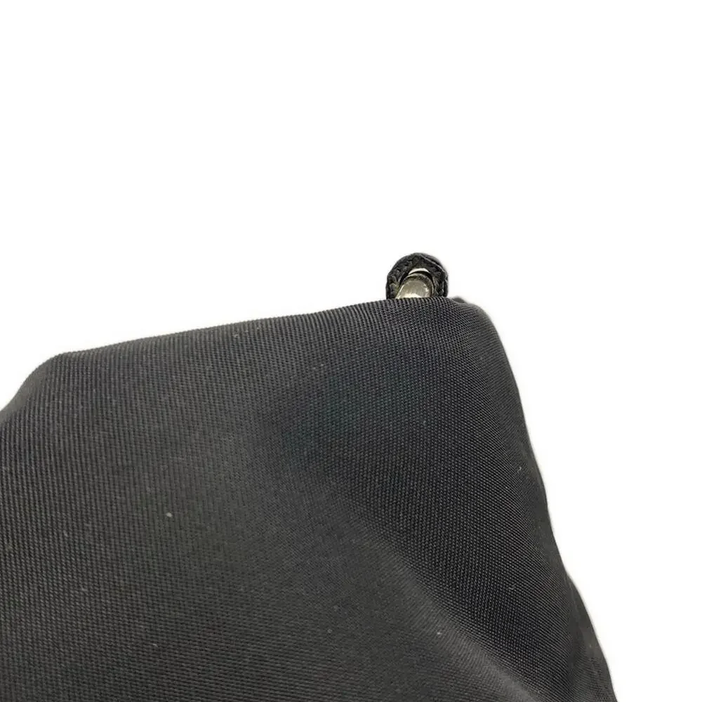 Prada Tote Bag Black Navy Green